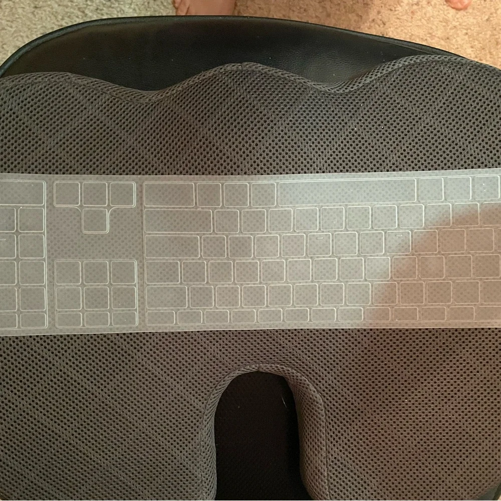 IClever Wireless Keyboard and Mouse Combo - Silver and White